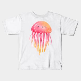 Sweet Jelly Mauve Stinger Jellyfish Design Gift Ideas Evergreen Kids T-Shirt